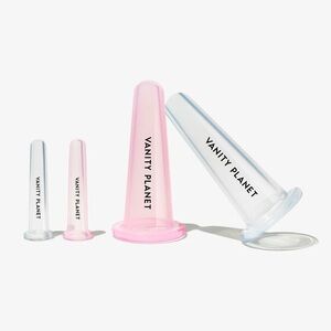 Vanity Planet Silicone Cupping Set of 4 Face Cupping Circulation Improved Skin